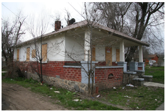 Revitalized property representing the DeKalb Regional Land Bank Authority's affordable housing initiative.